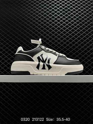 110 MLB Chunky Liner New York Yankees Popular Single Piece Senior Shoe Series Low Top Dad Style Ligh