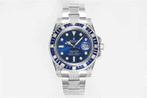 Rolex SUB Submarine Diamante posteriore personalizzato 40 mm