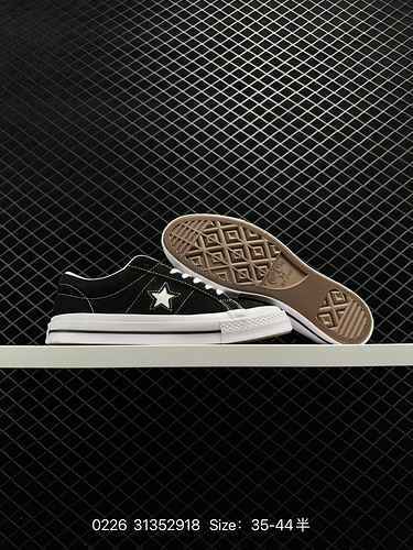 9 genuine Converse One Star Ox Pinstripe black one star series versatile vulcanized board shoes. Inc