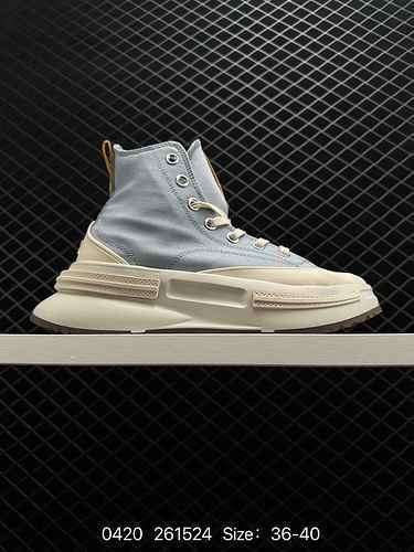 2 Converse Run Star Legacy High Top Casual Elevated Canvas Shoes with New Colors Shipped ‼  The stag