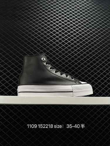 9 CONVERSE Converse Counter Quality All Star Lift Fashion Thick Sole High Top Canvas Shoes Women's S