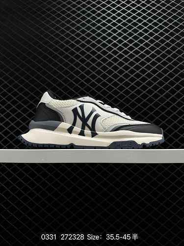 140 MLB Chunky Liner New York Yankees Senior Shoe Series Low Top Dad Style Light Weight Elevated Thi