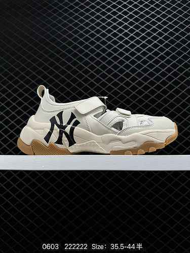 110 NY US Rugby Yankees Limited x MLB Big Ball Chunky Mesh Thick Sole Dad Collection Low Top Velcro 
