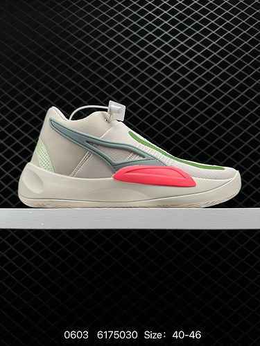 5 PUMA New RISE NITRO Practical Basketball Shoe Trend Men's Shoe PUMA RISE NITRO is endorsed by a ne