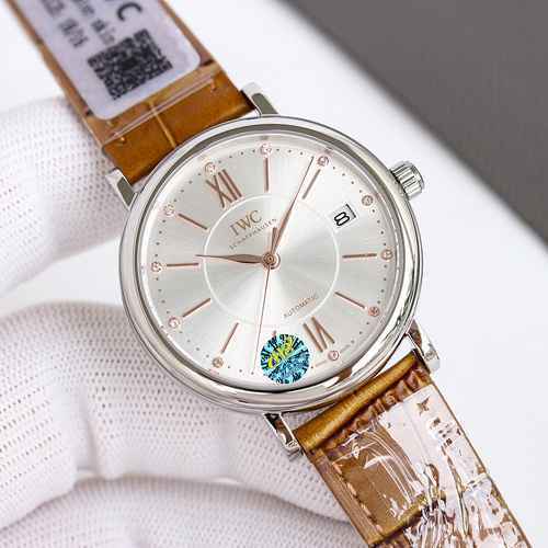 Wanguo Watch Orologio da donna abbinato al movimento meccanico originale completamente automatico Ca