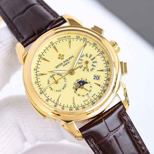 Patek Philippe Watch Men's Watch Paired with Original Fully Automatic Mechanical Movement Top Grade 
