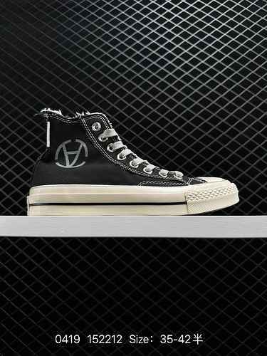 6 CONVERSE Slam Jam Chuck 7 High Converse Flyline Men's and Women's Vintage Casual Shoes Size: 35-42