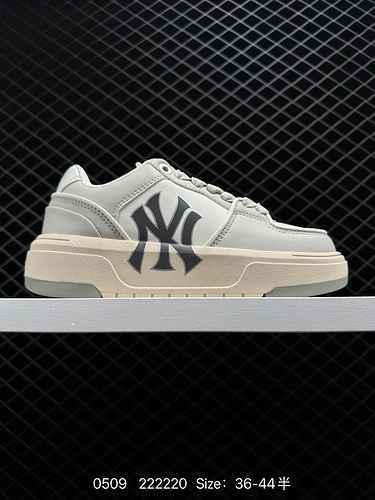 100 MLB Chunky Liner New York Yankees Senior Shoe Series Low Top Dad Style Leggero Suola spessa rial