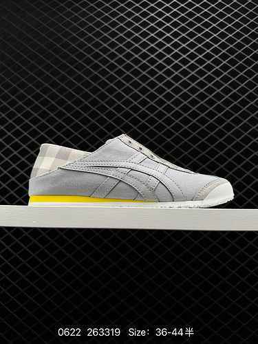 95 OnitsukaTiger/Guizuka Tiger Mexico 66 SLIP ON Official 22 New Color Canvas Casual Running Shoe Pr