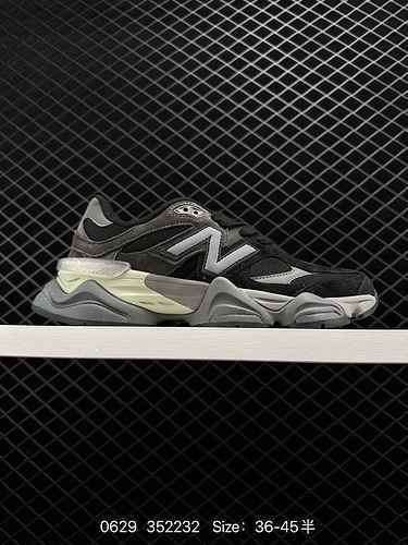 160 Boston renowned shoe store Concepts x collaborates with New Balance 9060 series" Black/Cast