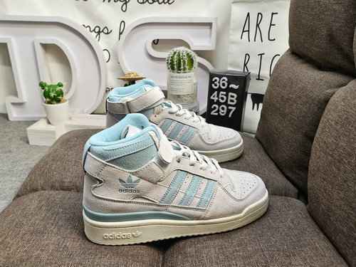 297DAdidas Forum 84 Low low cut versatile trendy casual sneakers. Based on the appearance of vintage