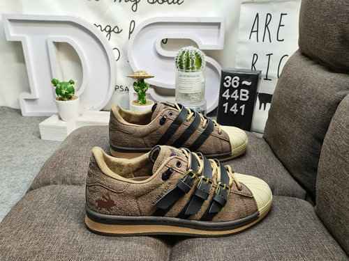 141D company level AD Adidas Clover MTSS X Adidas Clover Rabbit Hole Strap Shell Head Men's and Wome