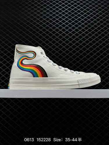 4 CONVERSE Official Pride Chuck 7 Iridescence Fashion Versatile Canvas Shoes 782C Converse invites p