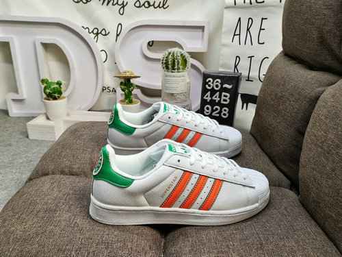 928DAdidas Three Leaf Grass Originals Superstar Shell Head Scarpe da tavola sportive casual versatil