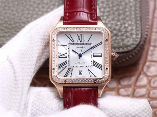 Cartier SantosDUMONT Uomo 49mmX36mm Spessore 9mm Donna 44mmX33mm Spessore 9mm