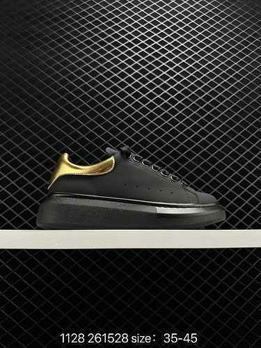 Marchio di lusso italiano Alexander McQueen Sneakers in pelle con suola scarpe sportive casual con s