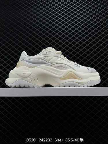 6 company level Fila Fusion Bianco 2 Fila Chao brand shock-absorbing, anti-skid, wear-resistant casu