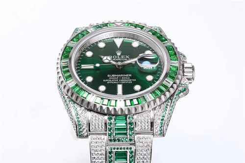 Rolex 904 Steel Water Ghost Luxury Full Diamond Special Edition Diametro della superficie di 40 mm