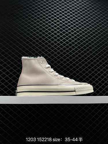 9 Black plush warm winter hot trend~Here we go, here we go, Chuck Taylor All Star 7s classic solid c