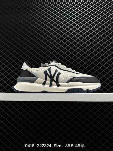 120 MLB Chunky Runner New York Yankees Team Mesh Dad Shoes 6 cm higher inside Original factory file 