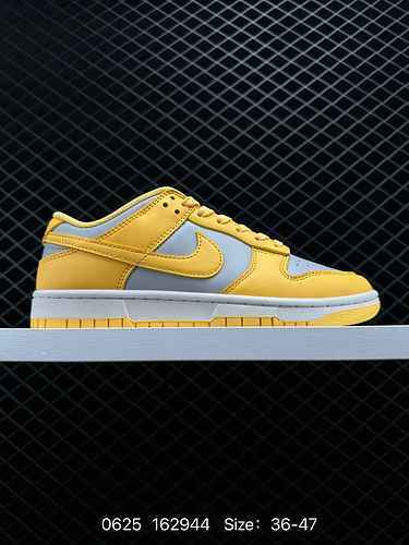 The 22 Nike Dunk Low Citron Pulse is available in a yellow gray color scheme featuring Light Bone, C