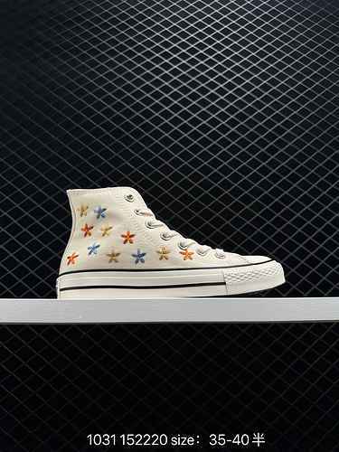 New shipment: Converse has released a fairy color scheme again! Converse Converse Flower Embroidery 