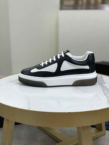Prada Men's Shoe Code: 0618D50 Size: 38-44 (45 can be customized)