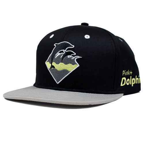 Holiday Waves Snapback in Black