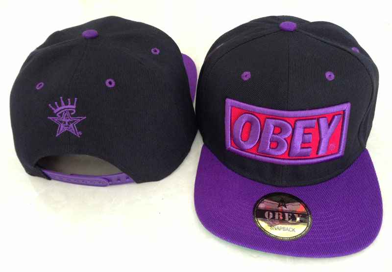 OBEY snapbacks 