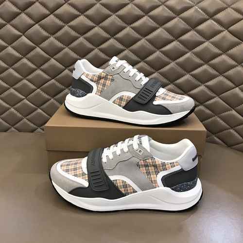 Scarpa Uomo Burberry Codice 0313B50 Taglia 3844 45 realizzata su misura