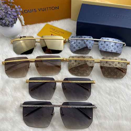 3060LV glasses LOUIS VUITTO * Louis Vuitton new arrival high-grade electroplated metal frame [cool] 