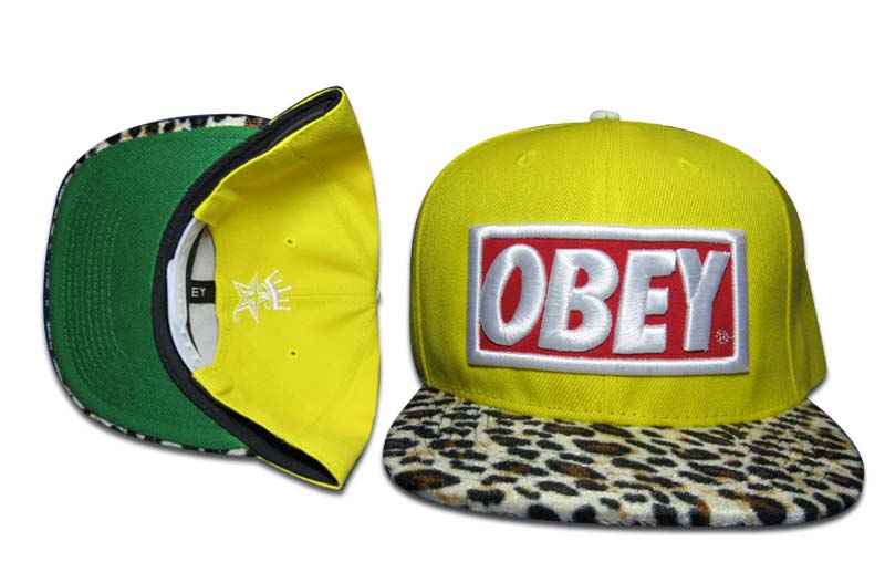 OBEY snapbacks 