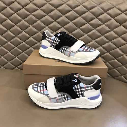 Scarpa Uomo Burberry Codice 0313B50 Taglia 3844 45 realizzata su misura