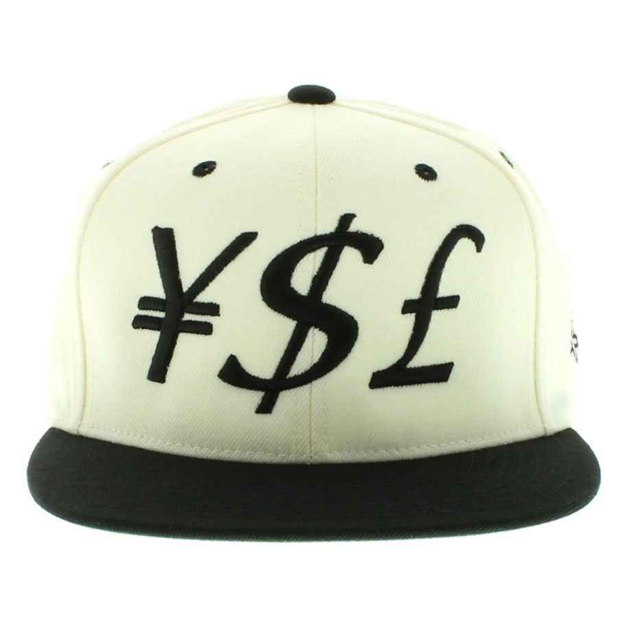 Yen Dollar Pound (YSL) Snapback - Black