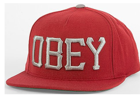 OBEY snapbacks 