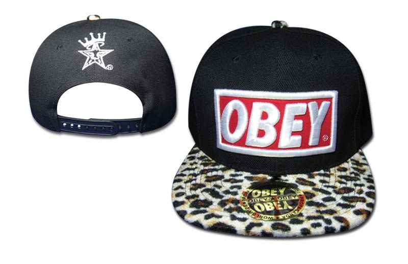 OBEY snapbacks