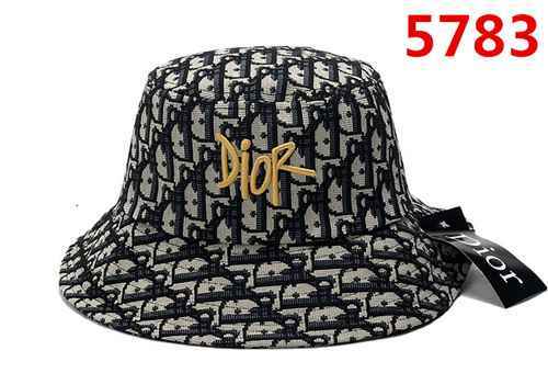 2.19 Update DIOR A hat in stock High quality cotton Bucket hat