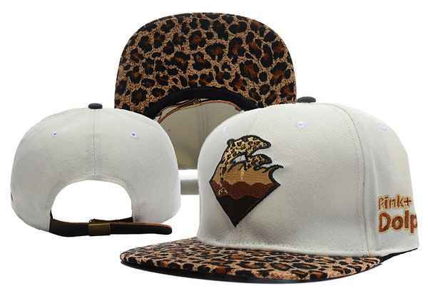 Pink Dolphin Leopard Strapback  