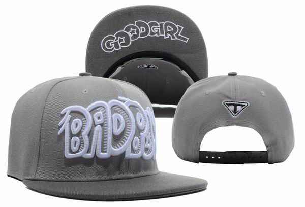 Bad Boy Good Girl Snapback Gray