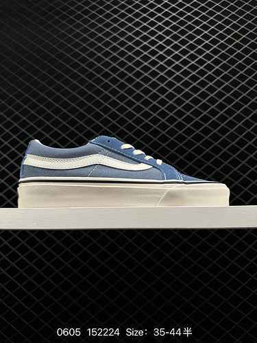 2. Definition: Simple and versatile, highly recommended ‼  Vans SK8-Low Eco Blue is a new generation