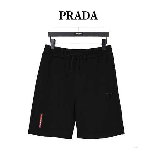 PRADAPrada 23ss Triangle Space Cotton Shorts