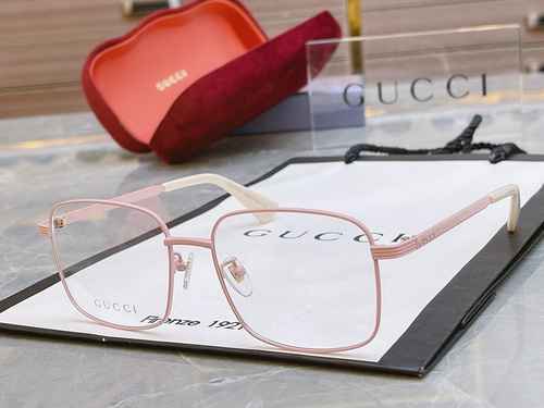 2610 Gucci Myopia Mirror Latest Little Red Book Same Style [GUCCI] Gucci GG0849O Physical Self Photo
