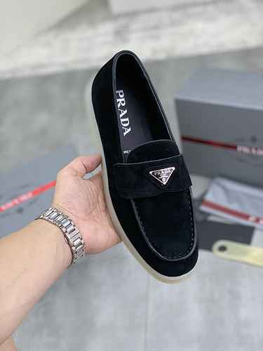 Prada Men's Shoe Code: 0618C20 Size: 38-45 (46 can be customized)