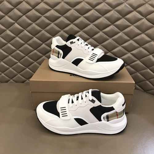 Scarpa Uomo Burberry Codice 0313B50 Taglia 3844 45 realizzata su misura