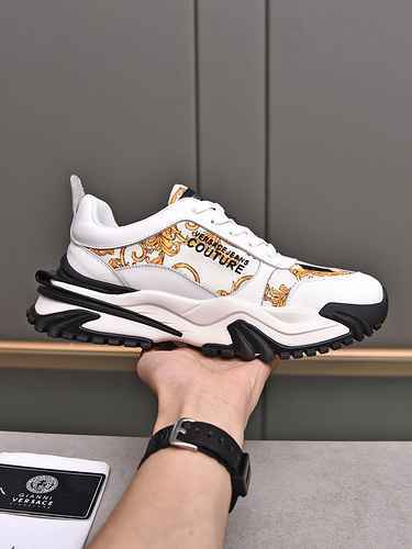 Scarpa Uomo Versace Codice 0602B90 Taglia 3844 personalizzata al 45