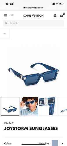 Exclusive source of 3690LV sunglasses recognized by old fans Original open model LOUIS VUITTON 1.1 Z