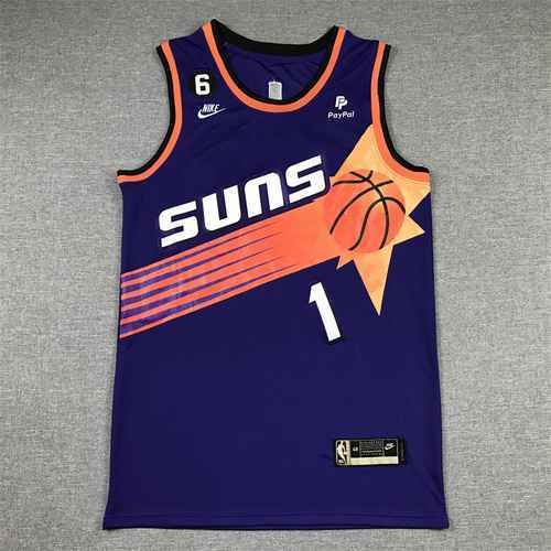 Maglia da basket viola classica Sun 1 Booker