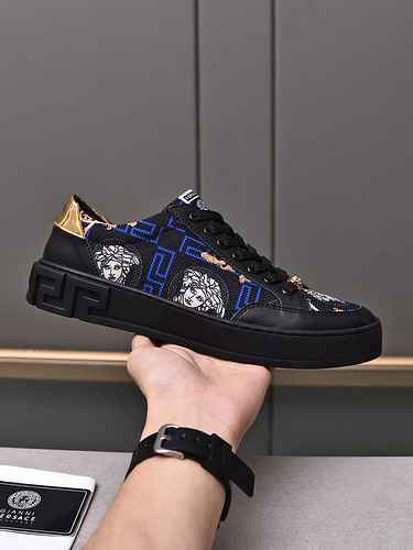 Scarpa Uomo Versace Codice 0612B30 Taglia 3844 personalizzata al 45