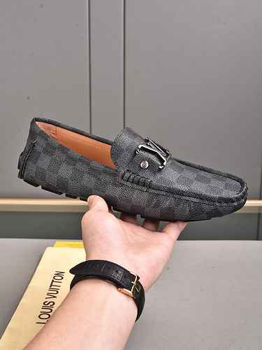 LV Men's Shoe Code: 0623B10 Size: 38-44 (customized for 45, 46)