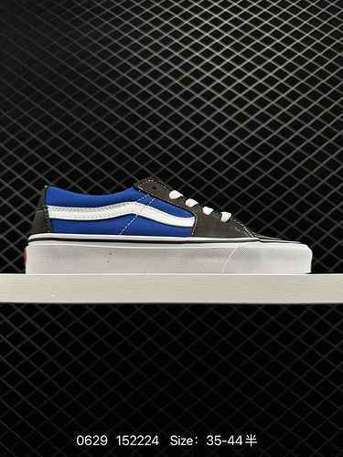 2. Definition: Simple and versatile, highly recommended ‼  Vans SK8-Low contrasting gray blue, a new